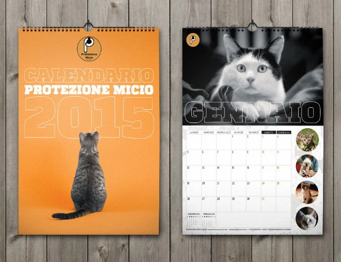 Calendario Protezione Micio 2015, immagine 2