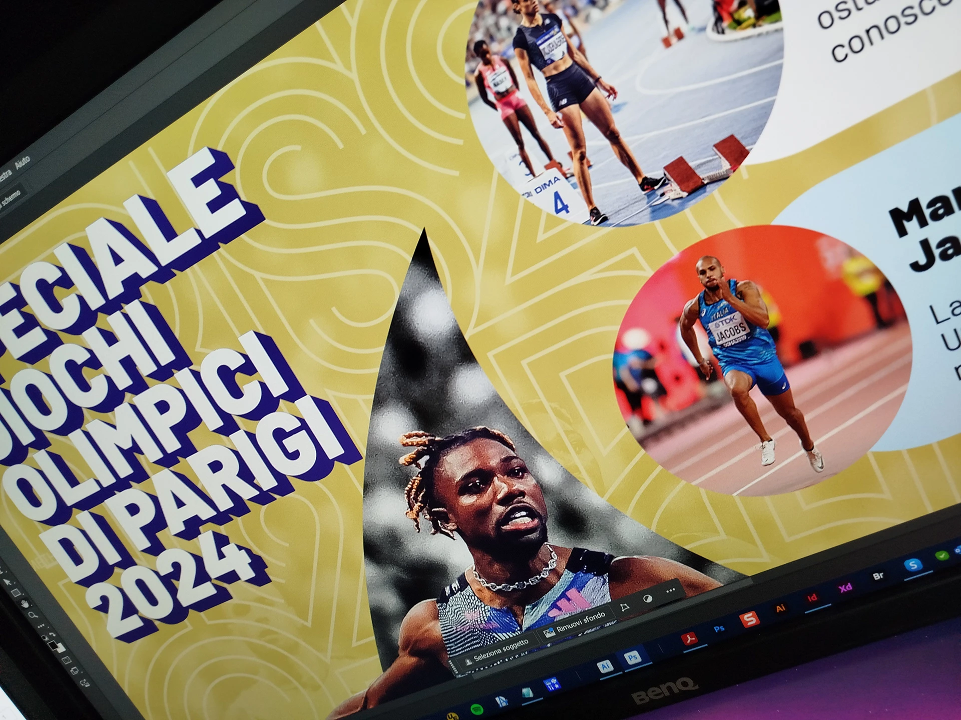 Copertina speciale Olimpiadi di Parigi 2024 (concept), immagine 2