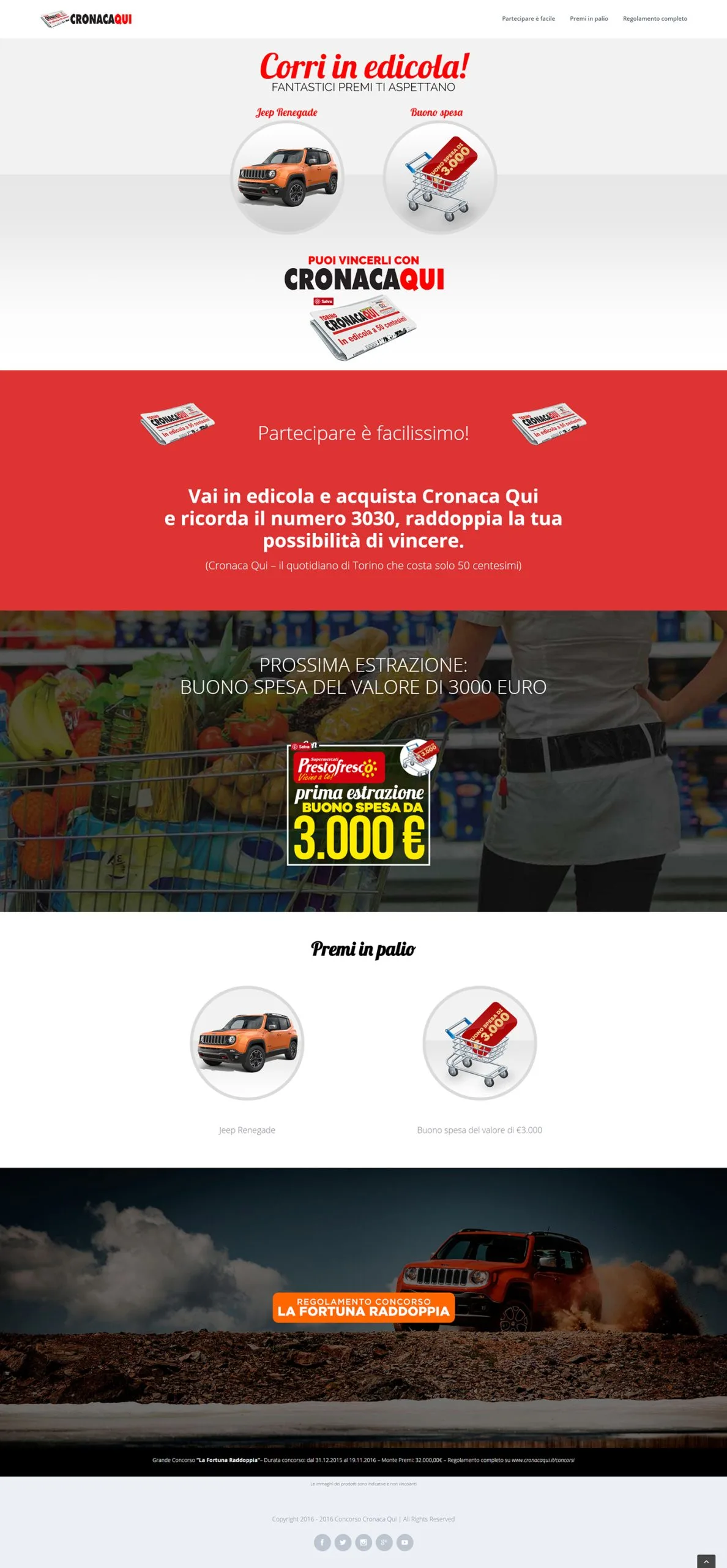 Landing page del concorso Cronaca Qui 2016, immagine 2