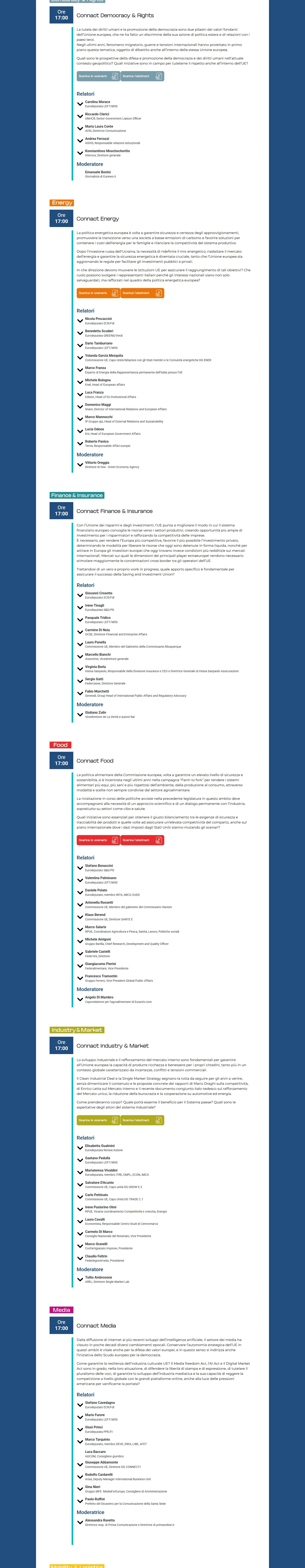 Sito web Connact, immagine 3