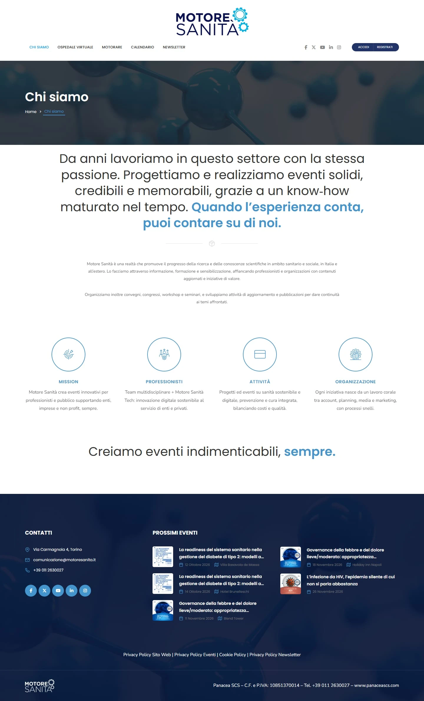 Sito web Motore Sanità, immagine 4