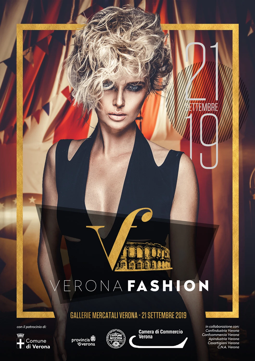 Logo e locandina Verona Fashion 2019 (proposta), immagine 2